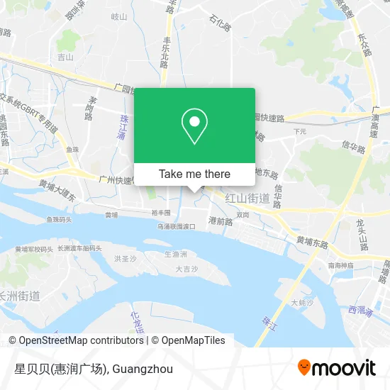 星贝贝(惠润广场) map