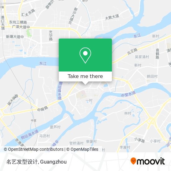 名艺发型设计 map