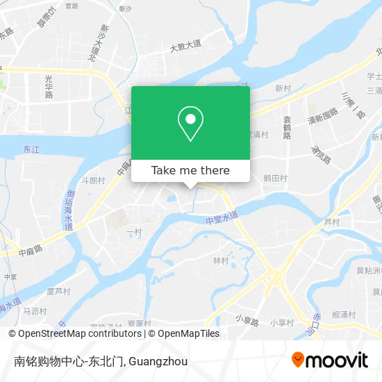 南铭购物中心-东北门 map