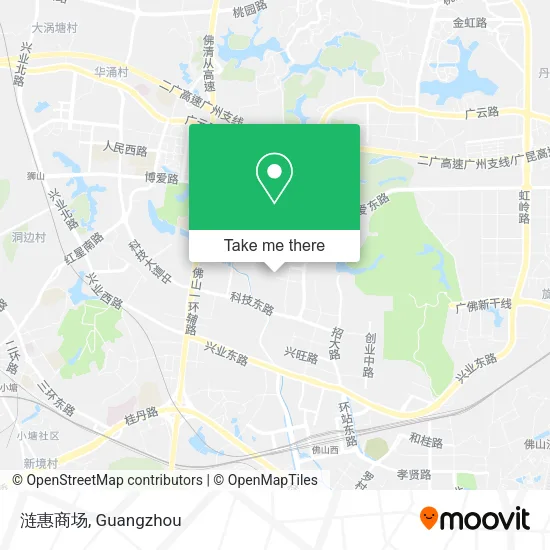 涟惠商场 map
