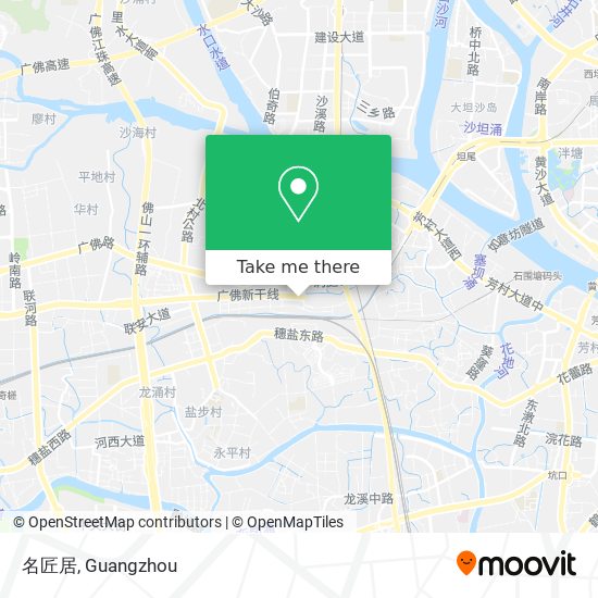 名匠居 map