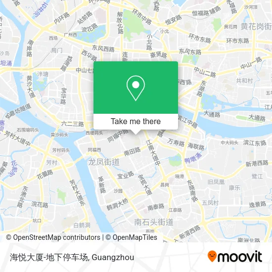 海悦大厦-地下停车场 map