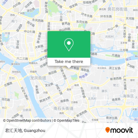 君汇天地 map
