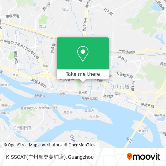 KISSCAT(广州摩登黄埔店) map