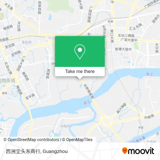 西洲坣头东商行 map