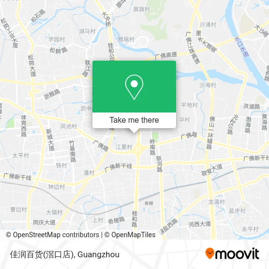 佳润百货(滘口店) map