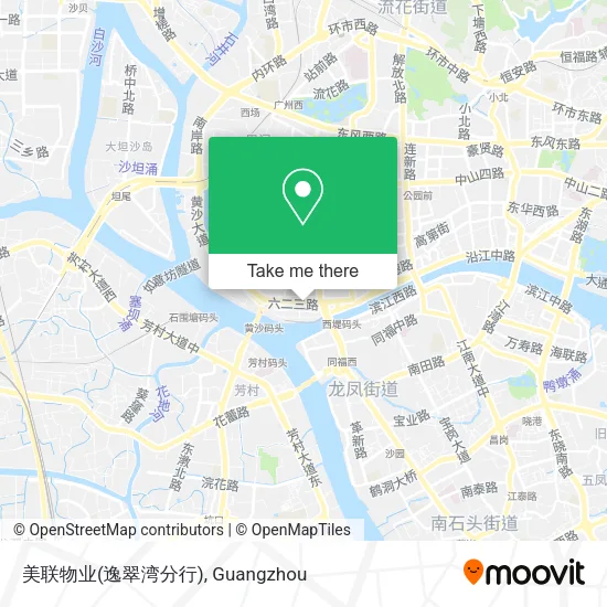 美联物业(逸翠湾分行) map