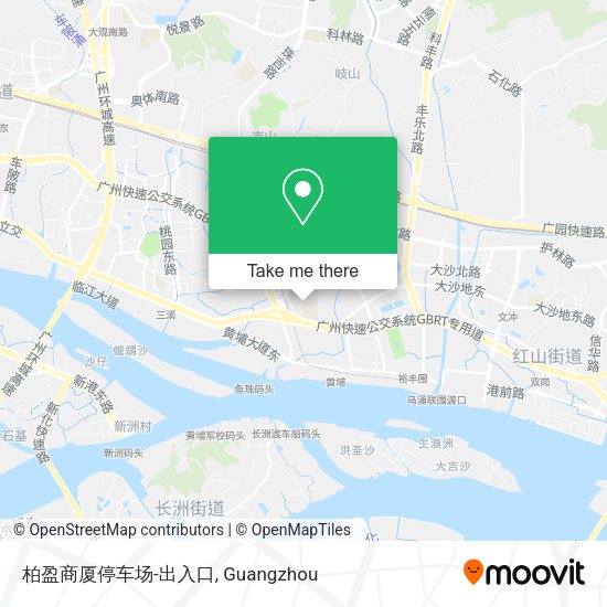 柏盈商厦停车场-出入口 map