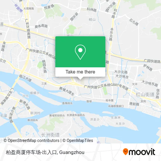 柏盈商厦停车场-出入口 map