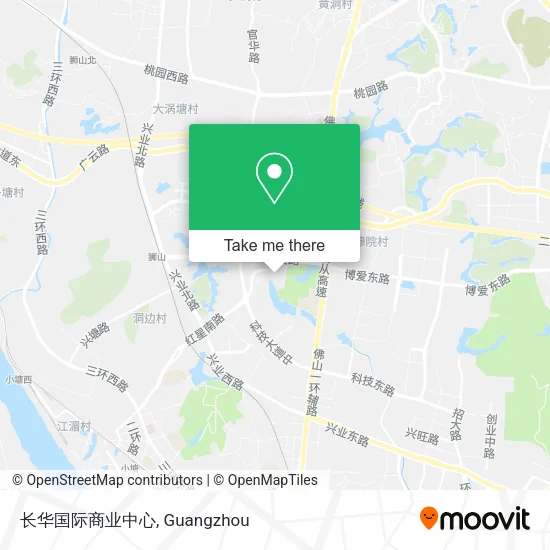 长华国际商业中心 map