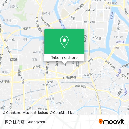 振兴帆布店 map
