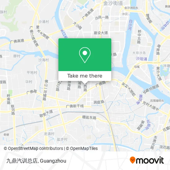 九鼎汽训总店 map