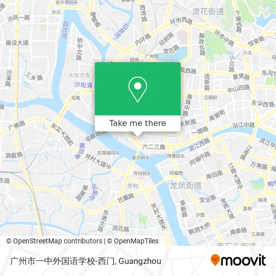 广州市一中外国语学校-西门 map