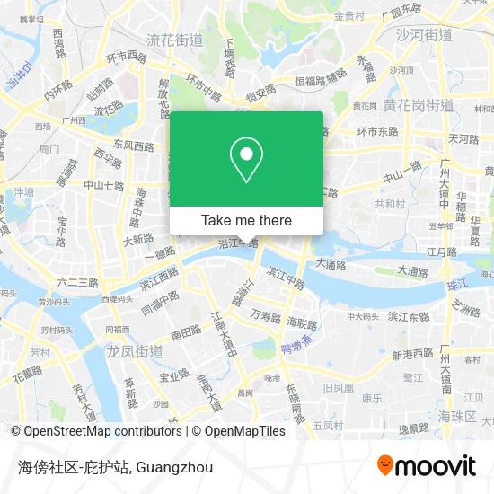 海傍社区-庇护站 map