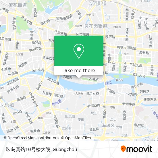 珠岛宾馆10号楼大院 map