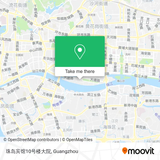 珠岛宾馆10号楼大院 map