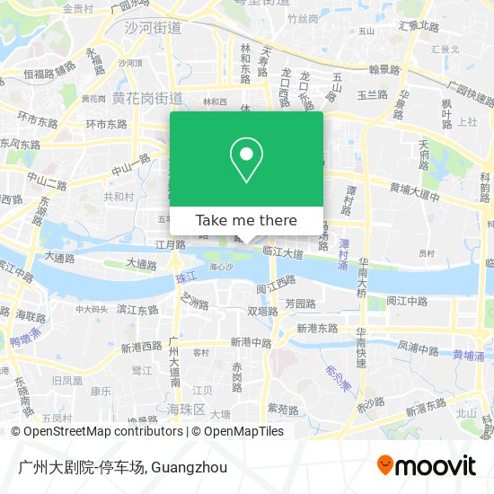 广州大剧院-停车场 map