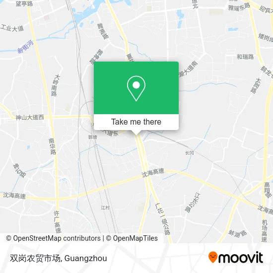双岗农贸市场 map