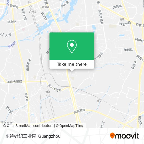 东镜针织工业园 map