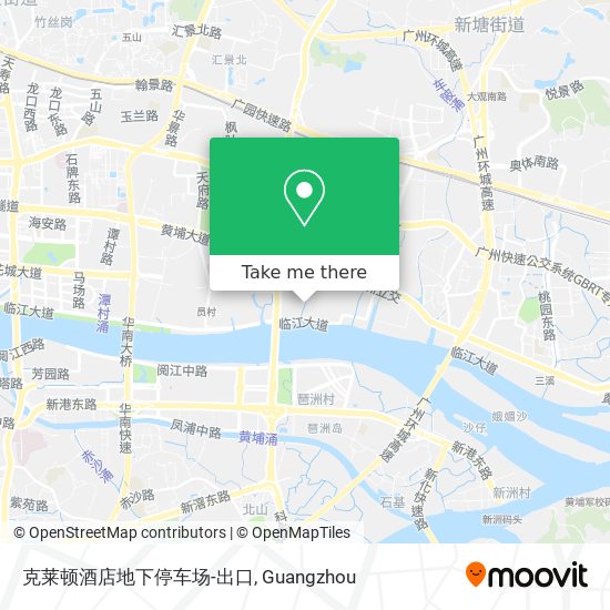 克莱顿酒店地下停车场-出口 map