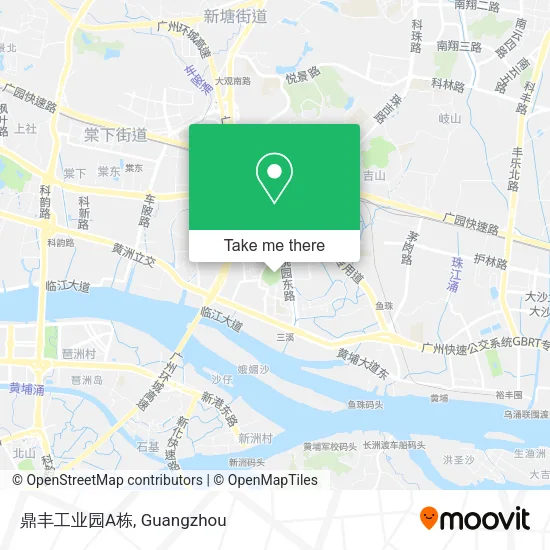 鼎丰工业园A栋 map