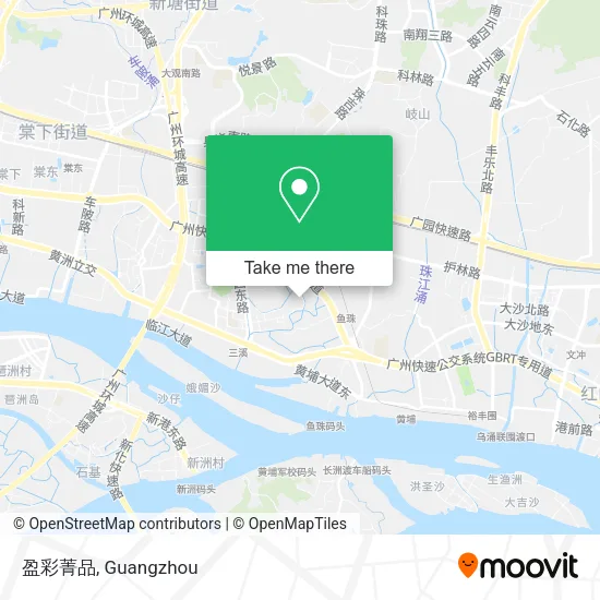 盈彩菁品 map