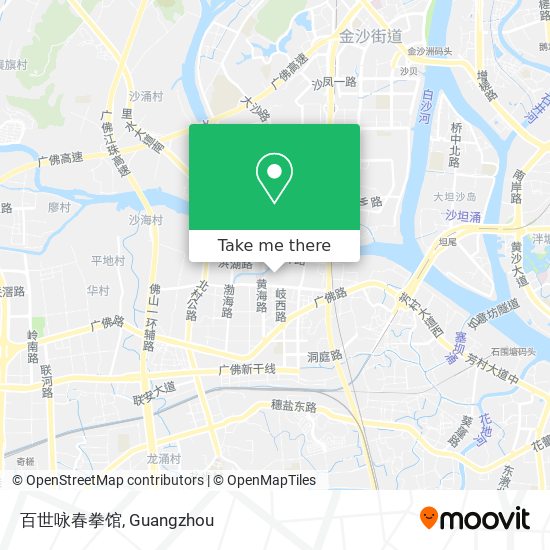 百世咏春拳馆 map