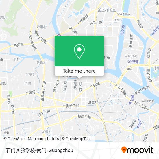 石门实验学校-南门 map