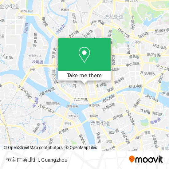 恒宝广场-北门 map