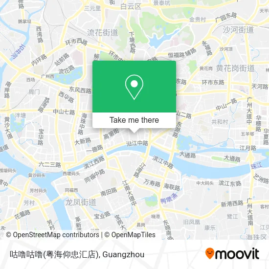 咕噜咕噜(粤海仰忠汇店) map