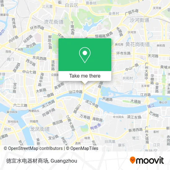 德宜水电器材商场 map