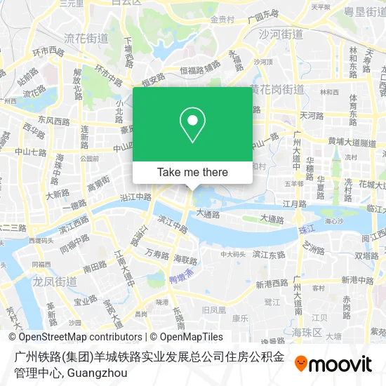 广州铁路(集团)羊城铁路实业发展总公司住房公积金管理中心 map