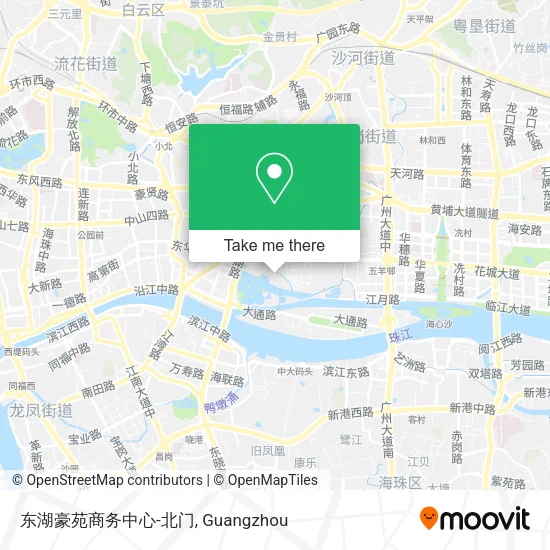 东湖豪苑商务中心-北门 map