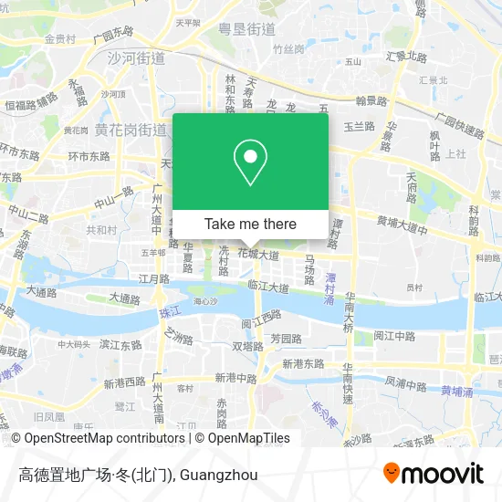 高德置地广场·冬(北门) map