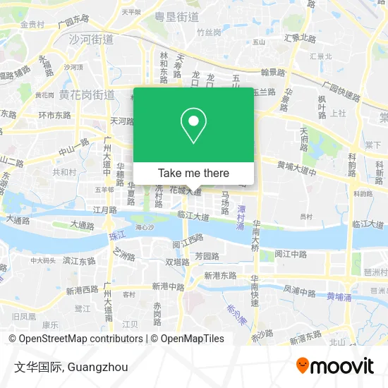 文华国际 map