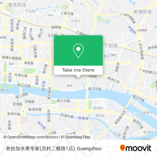 叁拾加水果专家(员村二横路1店) map