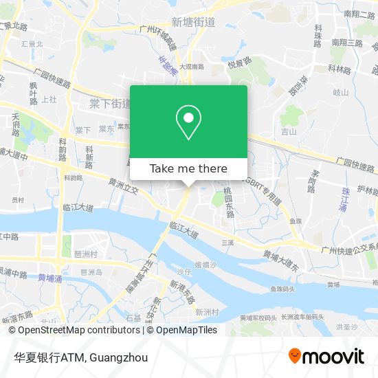 华夏银行ATM map