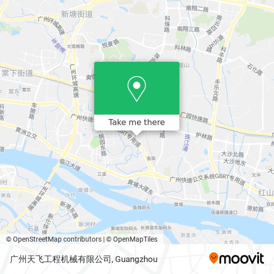 广州天飞工程机械有限公司 map