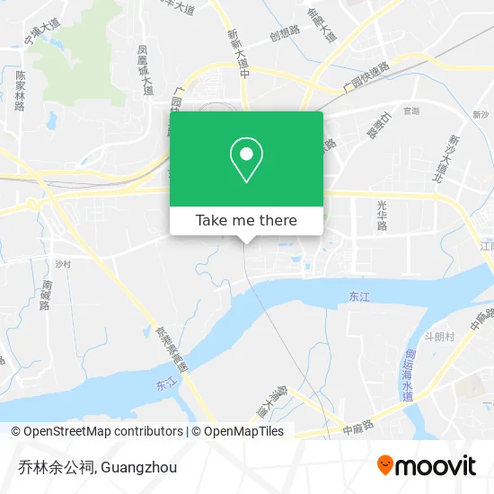 乔林余公祠 map