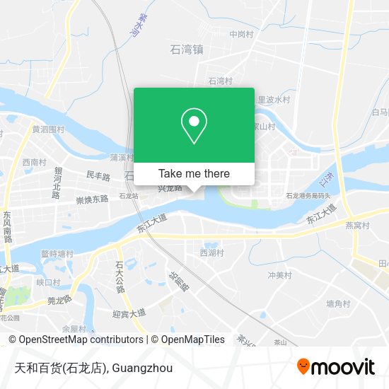 天和百货(石龙店) map
