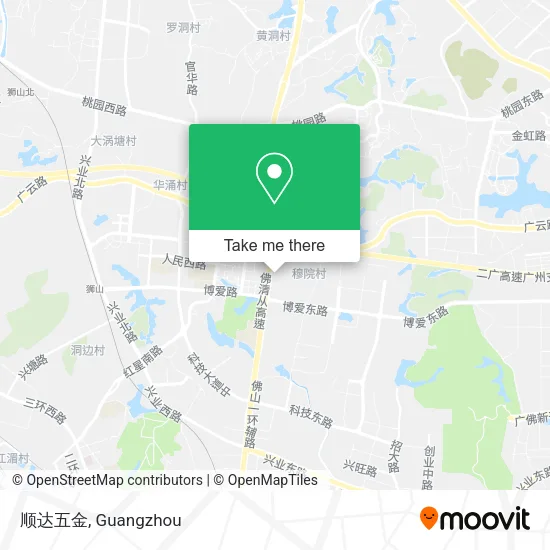 顺达五金 map