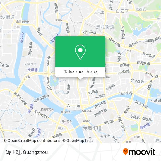 矫正鞋 map