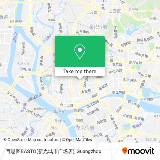 百思图BASTO(新光城市广场店) map