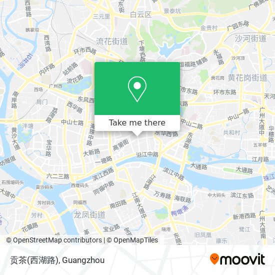 贡茶(西湖路) map