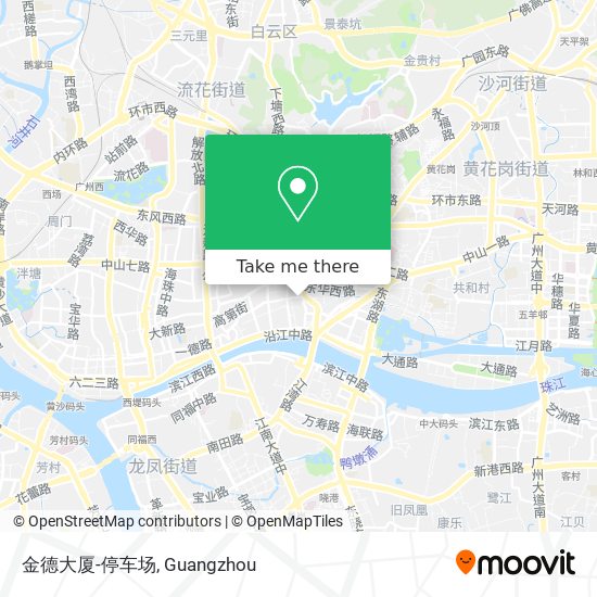 金德大厦-停车场 map
