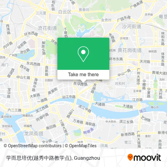 学而思培优(越秀中路教学点) map