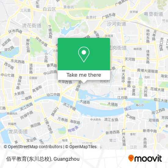 佰平教育(东川总校) map