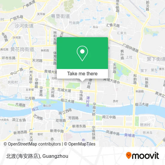 北渡(海安路店) map