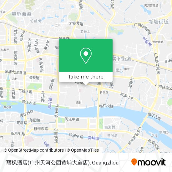 丽枫酒店(广州天河公园黄埔大道店) map