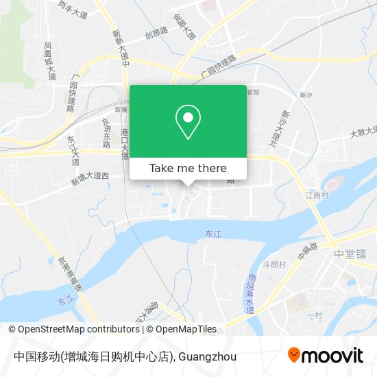 中国移动(增城海日购机中心店) map